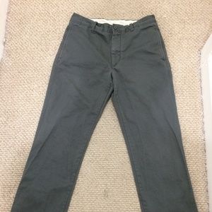 J.Crew slim straight navy grey chinos - 31 x 32